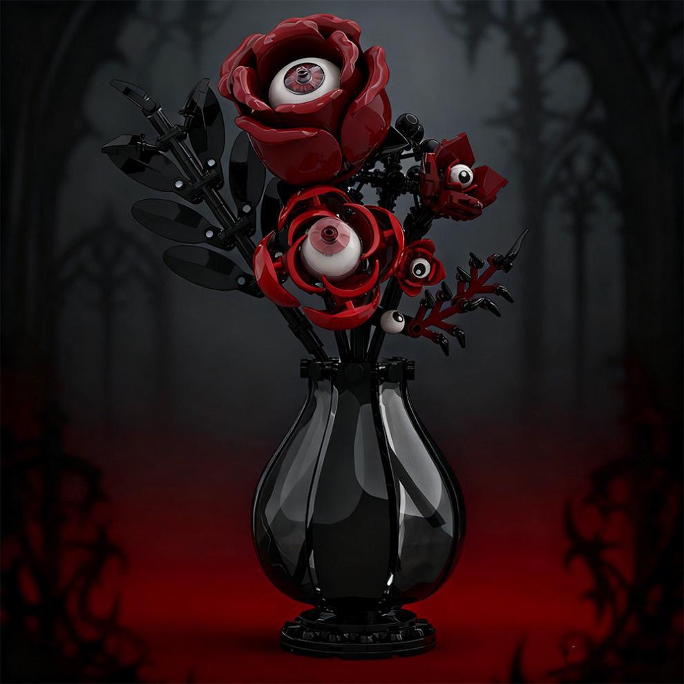 🌹Gothic Rose Limited Edition Building Block Set