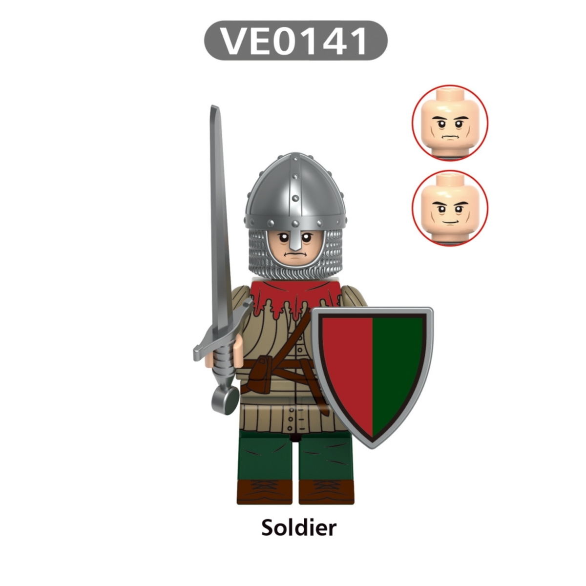 2026 New Middle Ages Figure Building Blocks