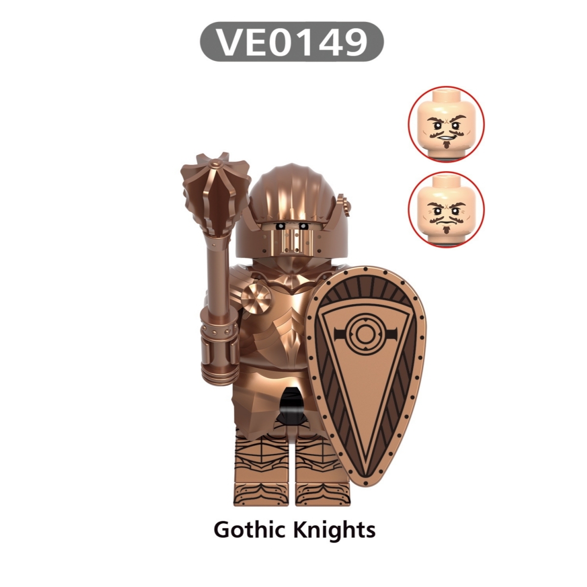2026 New Middle Ages Knights  Figure Building Blocks