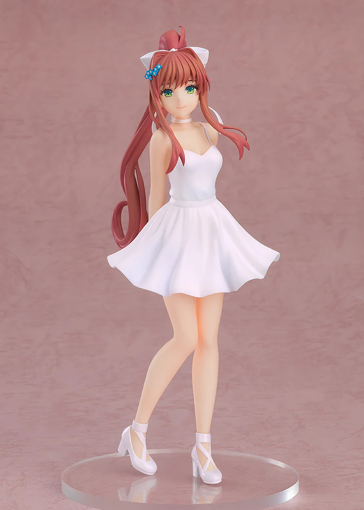 Doki Doki Literature Club! Monika White Dress Ver Cute Figure