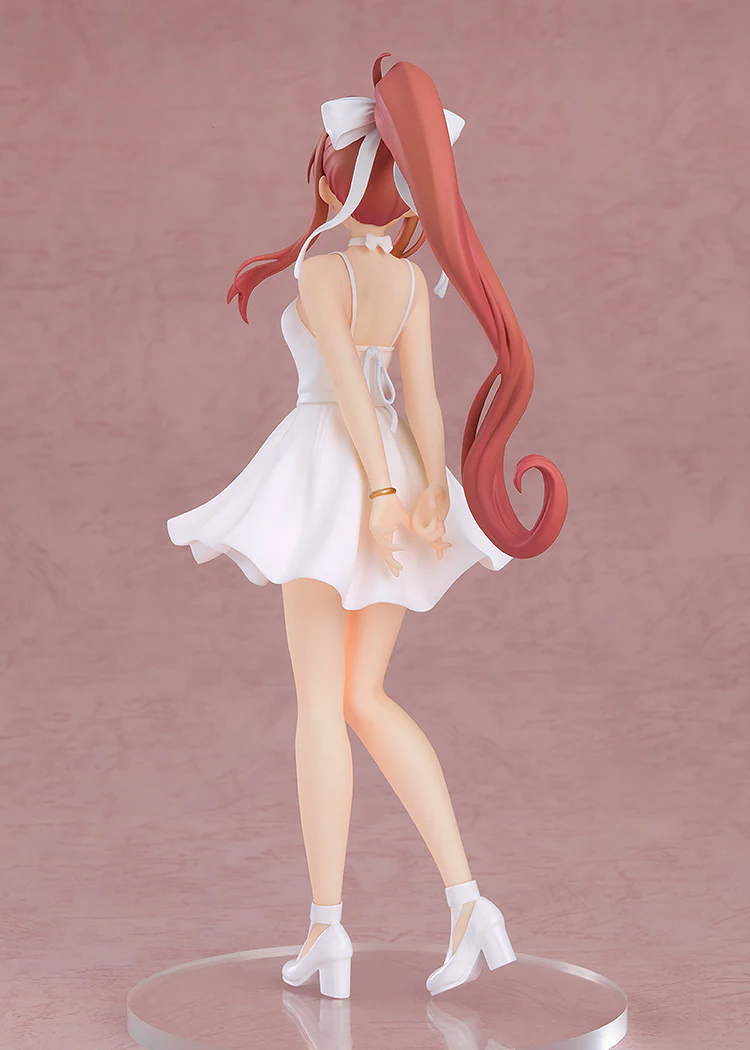 Doki Doki Literature Club! Monika White Dress Ver Cute Figure