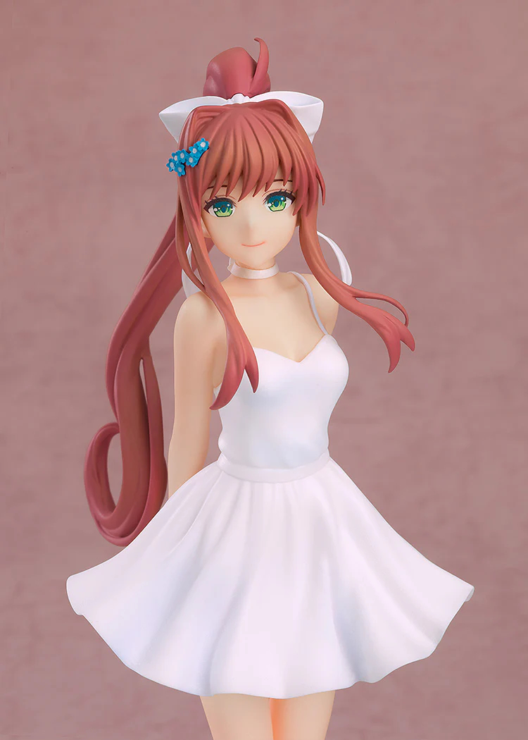 Doki Doki Literature Club! Monika White Dress Ver Cute Figure