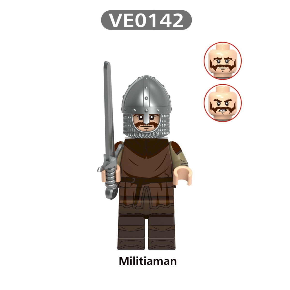 2026 New Middle Ages Figure Building Blocks