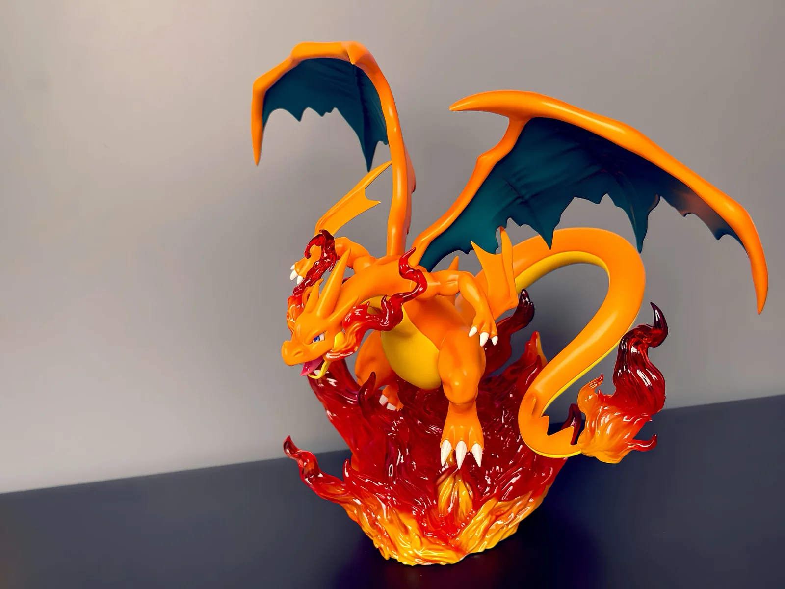 Pokemon Mega Charizard Y Statue
