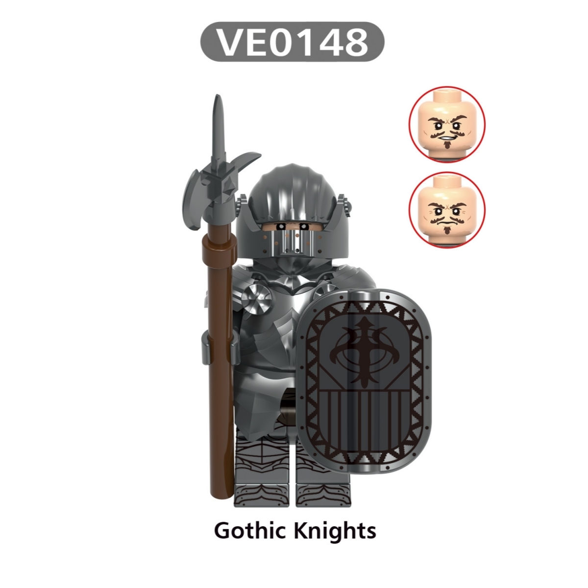2026 New Middle Ages Knights  Figure Building Blocks