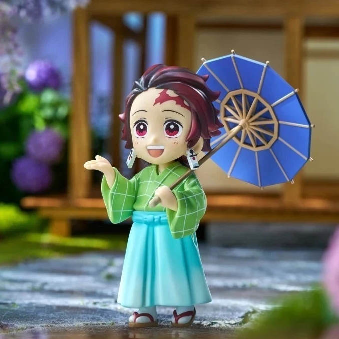 Demon Slayer Mini-Chara Rainy Season Figures 6pcs