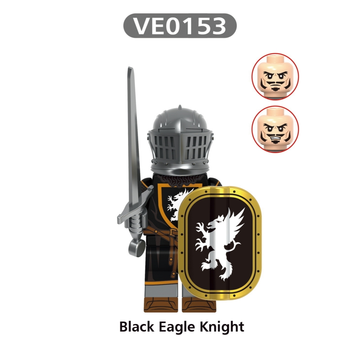 2026 New Middle Ages Knights  Figure Building Blocks