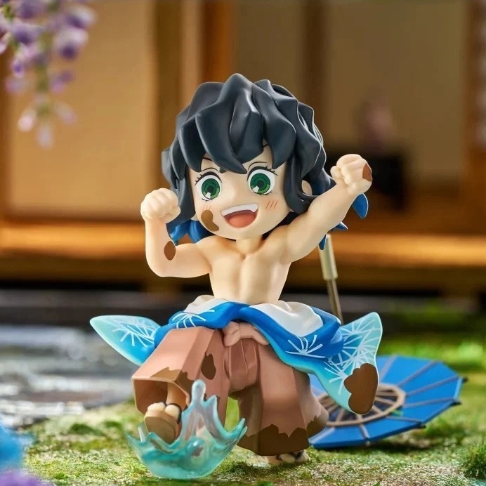 Demon Slayer Mini-Chara Rainy Season Figures 6pcs