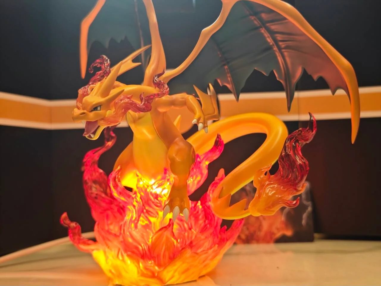 Pokemon Mega Charizard Y Statue