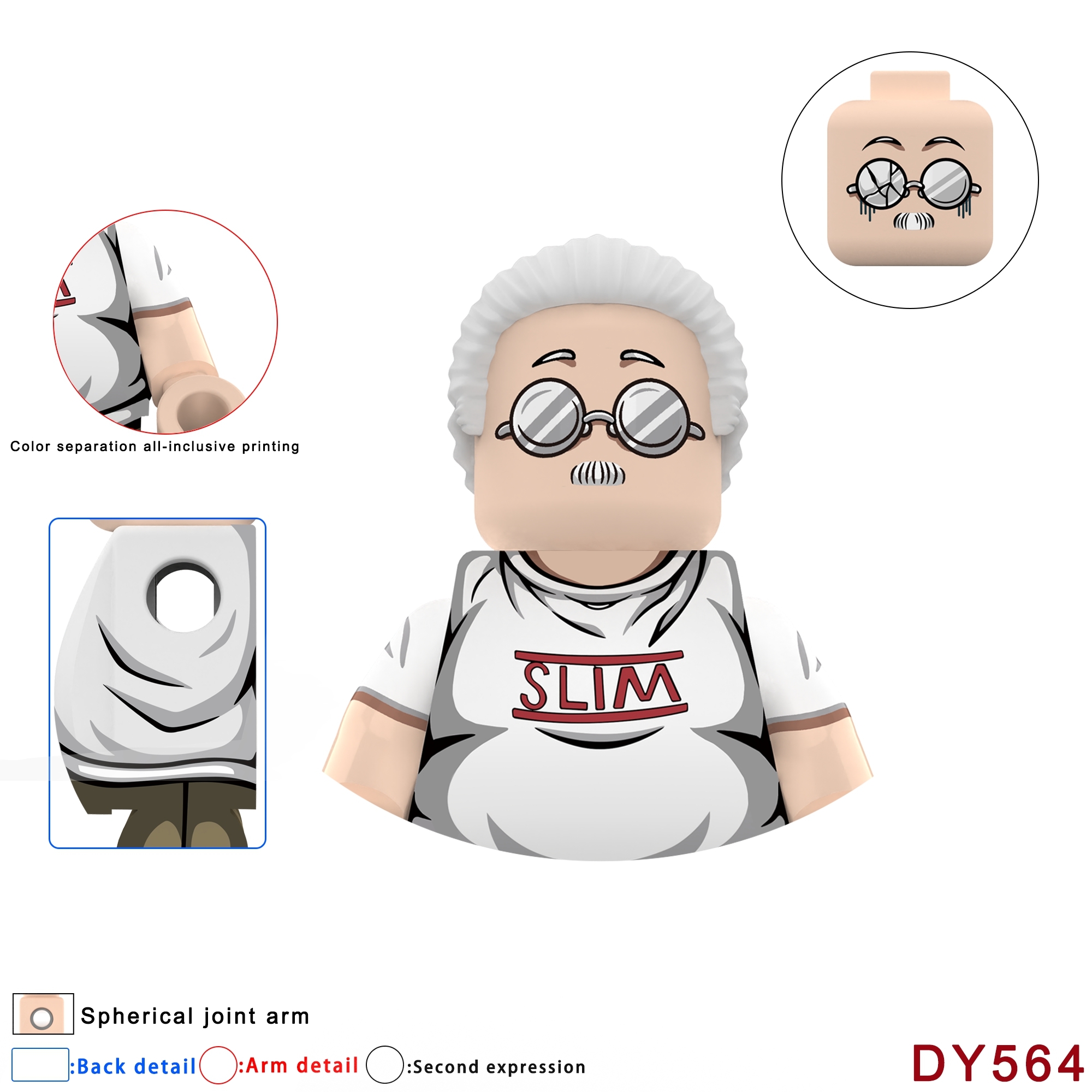 2026 New Sakamoto Days Figure Building Blocks