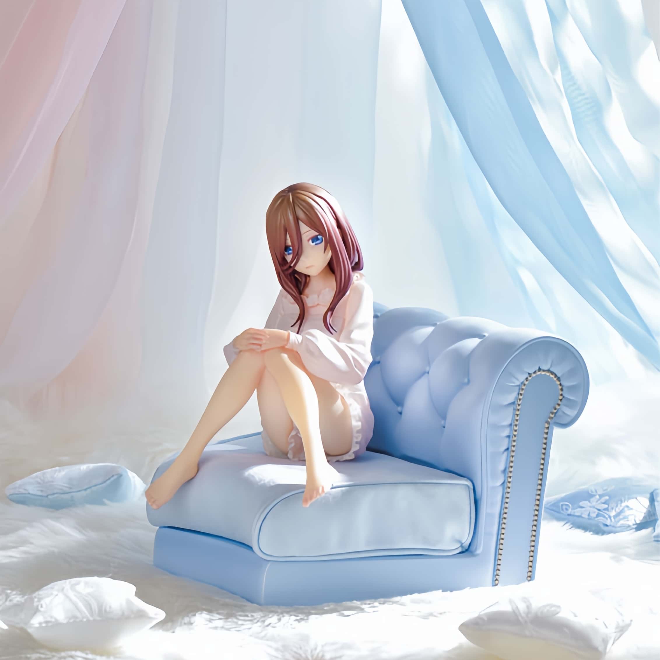 The Quintessential Quintuplets Miku Nakano Cute Figure