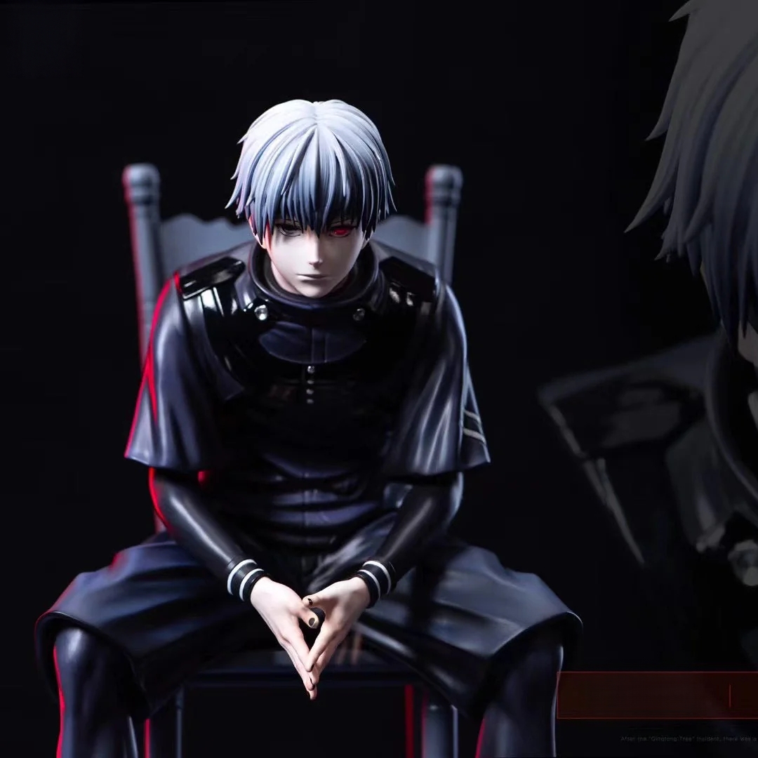 Tokyo Ghoul Ken Kaneki Sitting on the Chair Statue