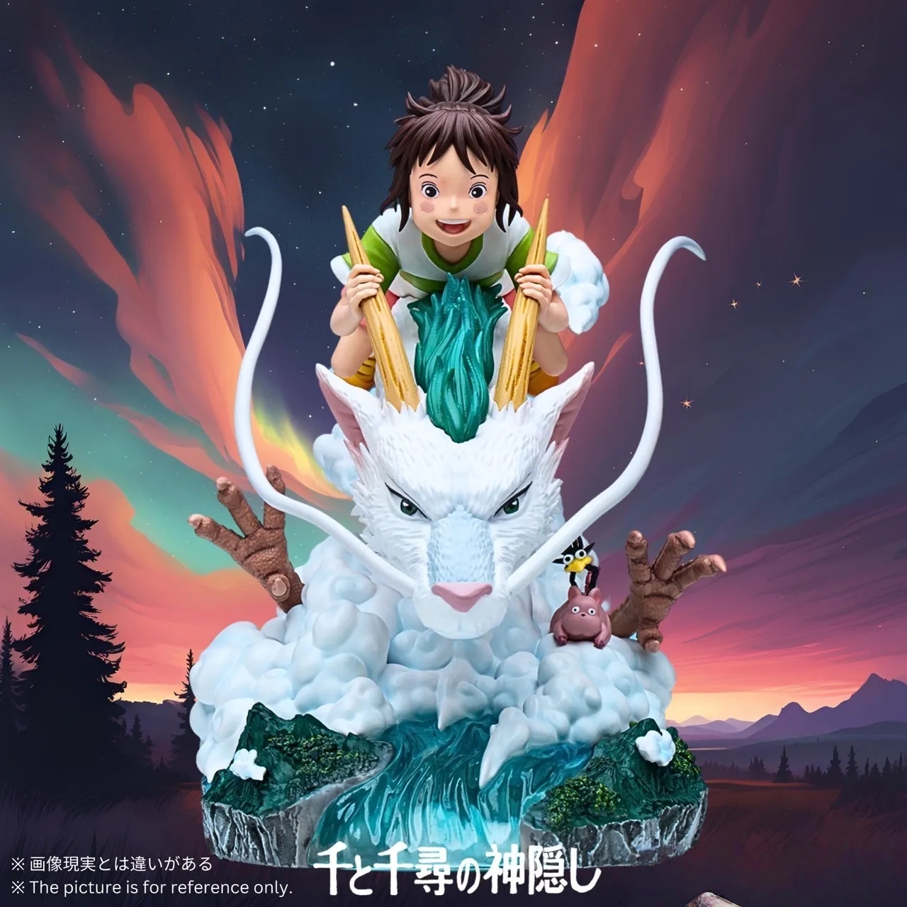 Spirited Away Classic Scene Statue