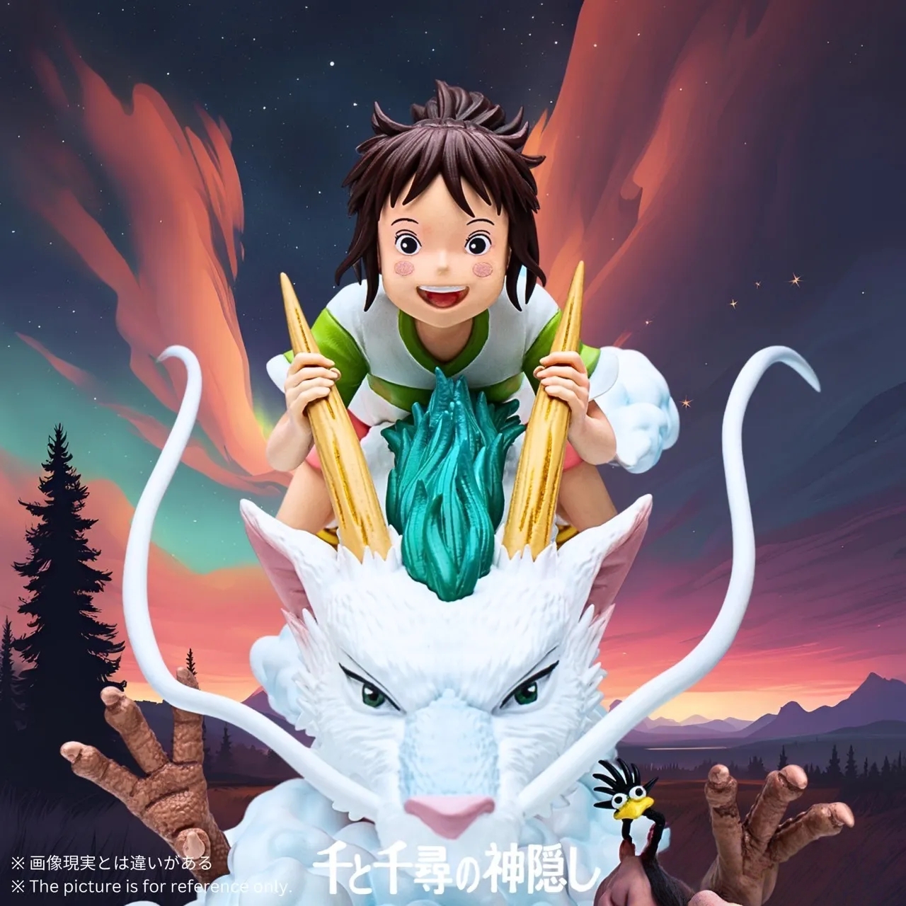 Spirited Away Classic Scene Statue