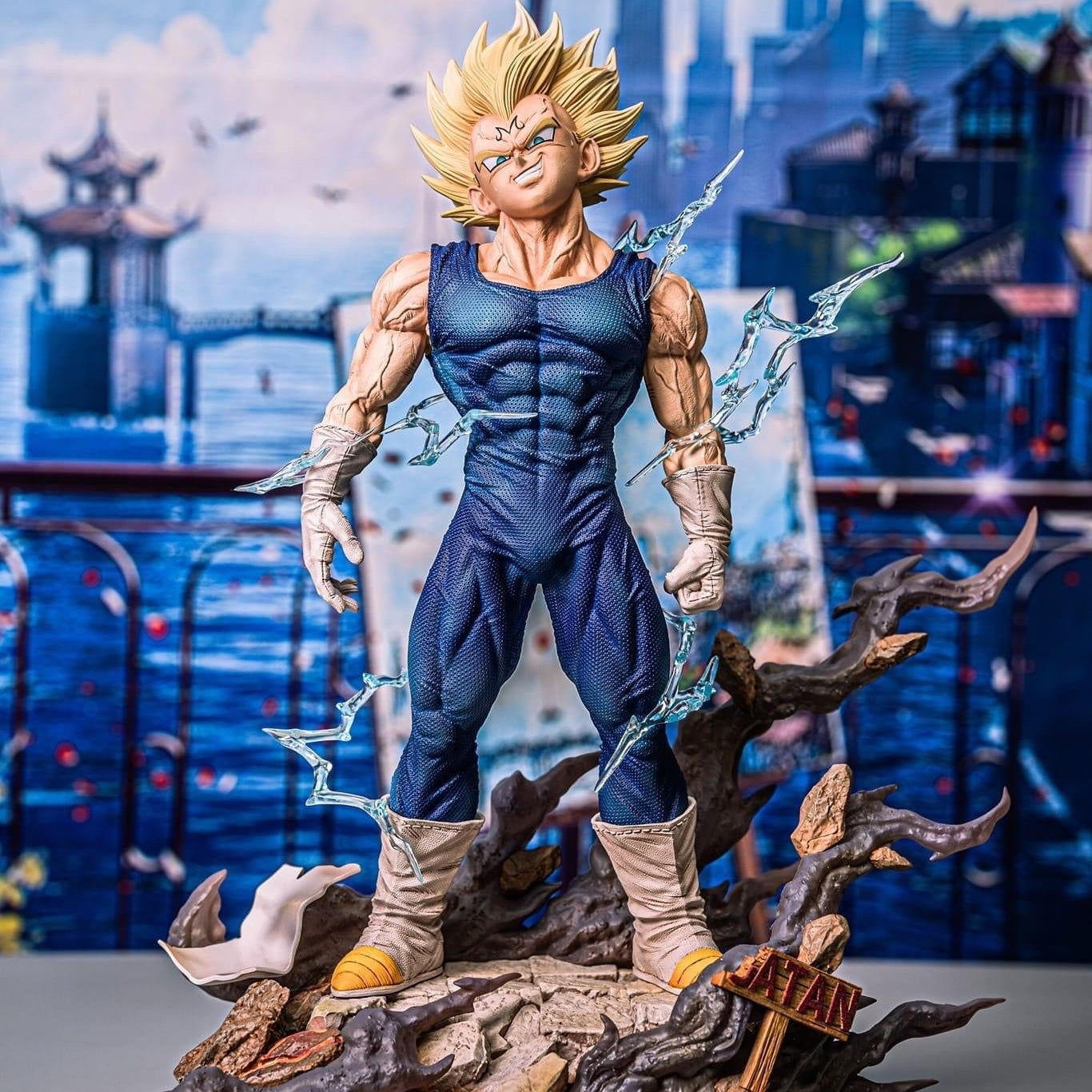 Dragon Ball Z Majin Vegeta Statue(Buy 1 Free 1)