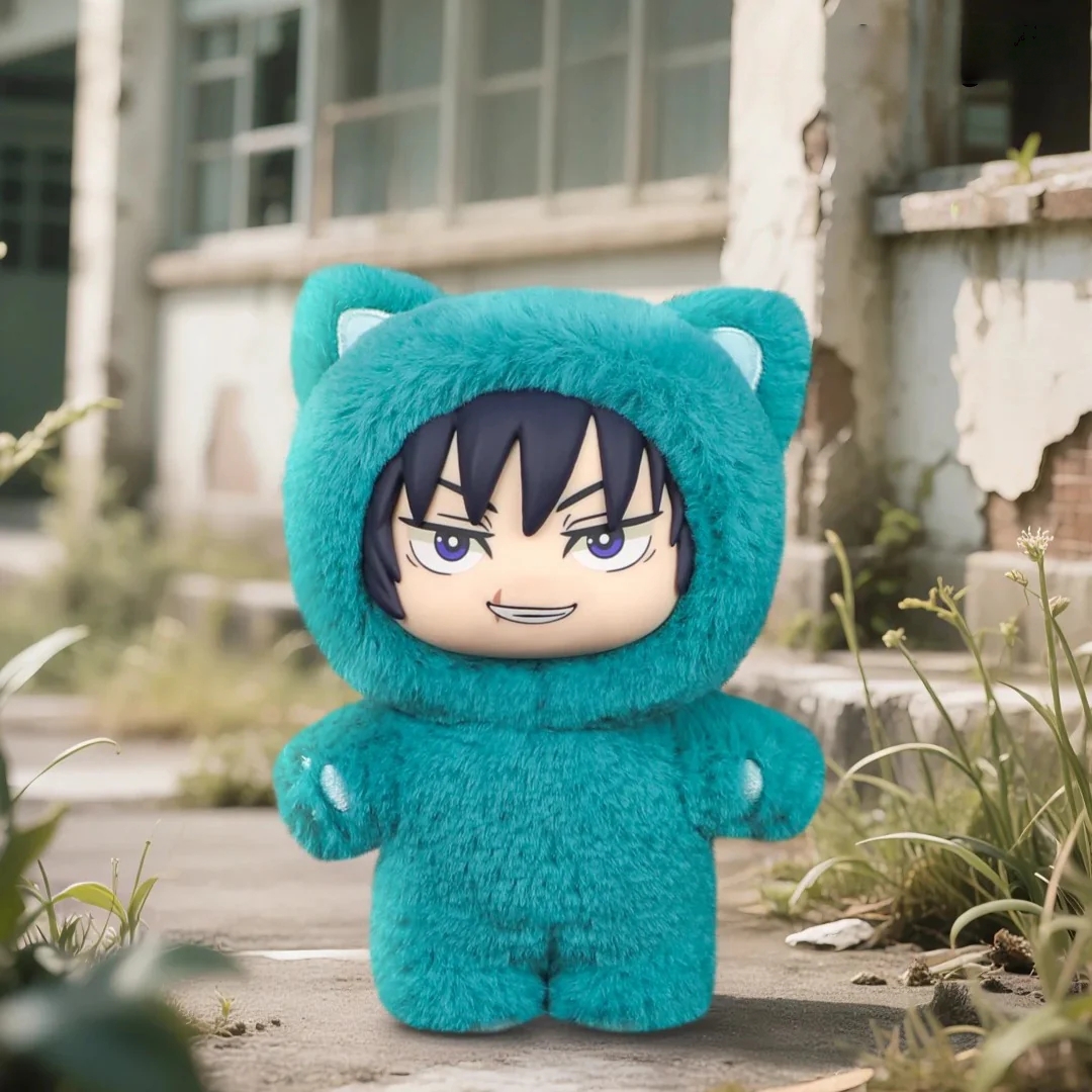 Jujutsu Kaisen Cat Ear Plush Cute Keychain