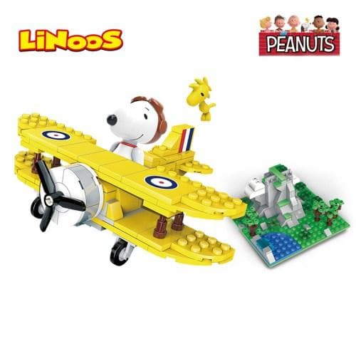 Linoos Peanuts Snoopy Jungle Adventure Building Block