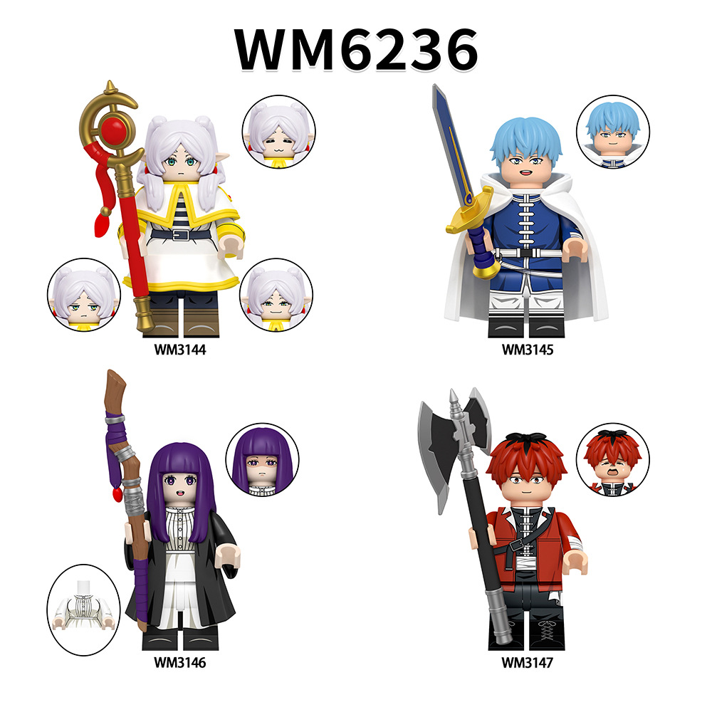 2026 New Frieren Series Figure Building Blocks