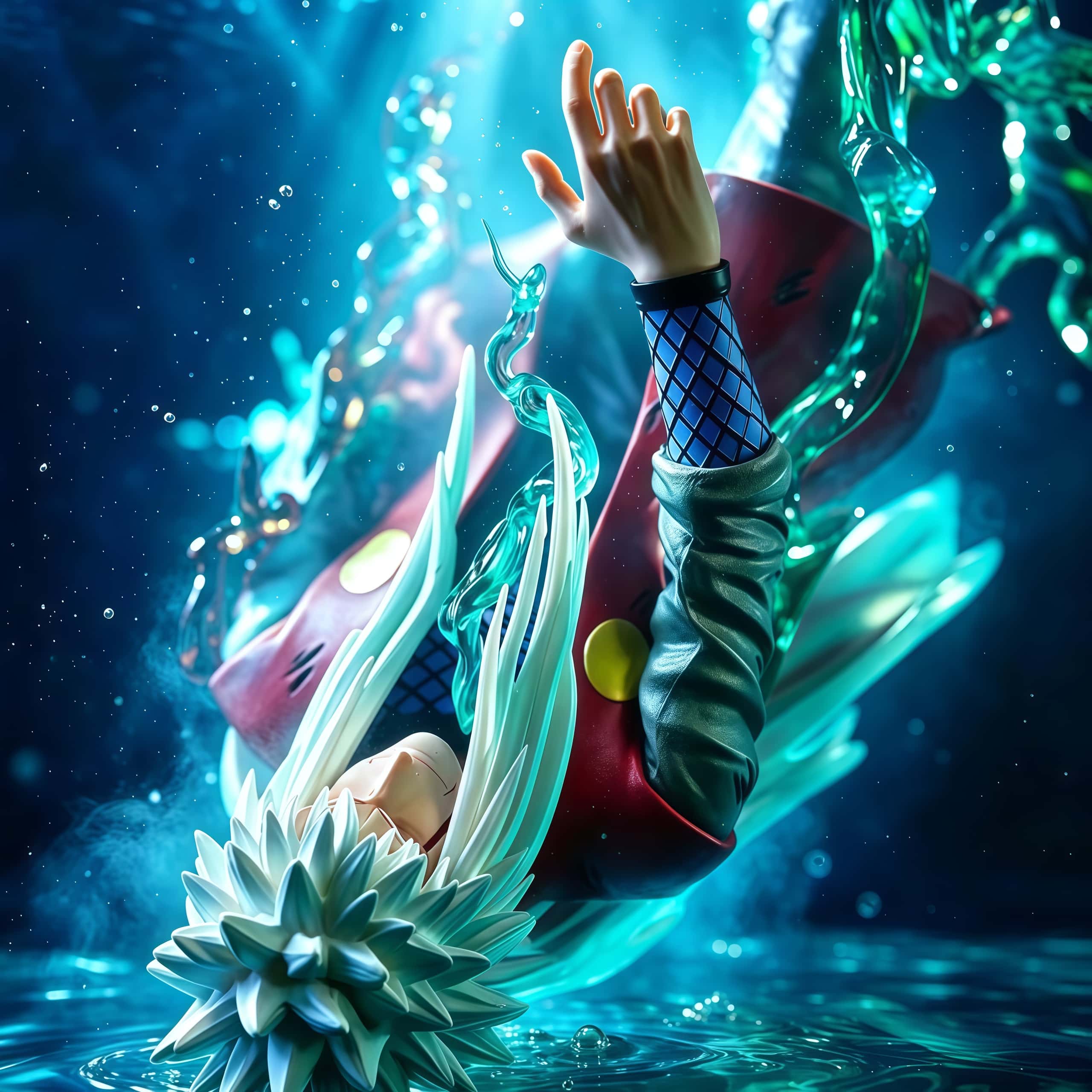 The Classic Scene Of Jiraiya's Death Statue