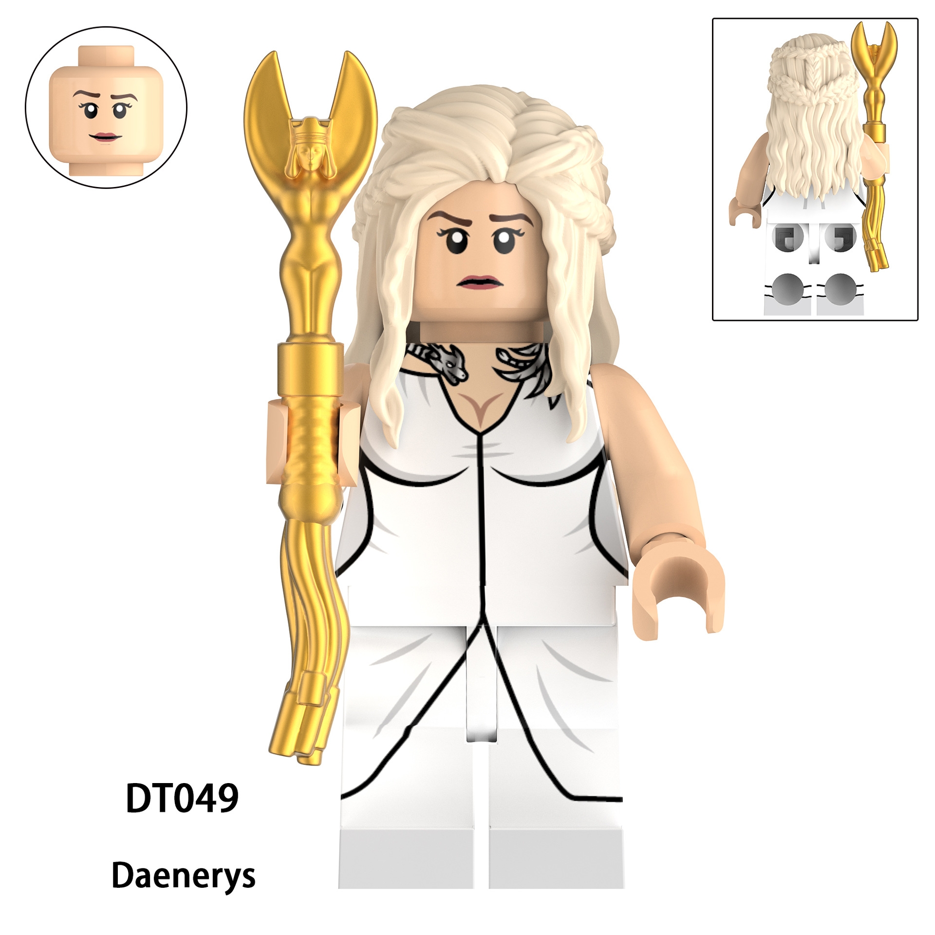 2026 New Thrones Series Figure Building Blocks