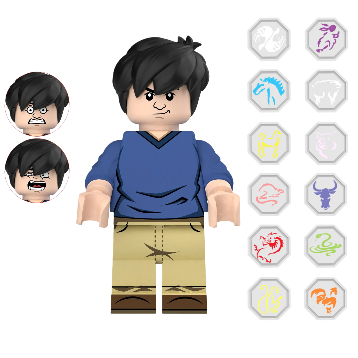 2025 New Jackie Chan Adventures Figure Building Blocks