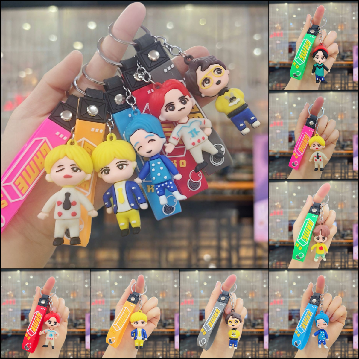 2026 New Popular K-Pop Groups Cute Keychain