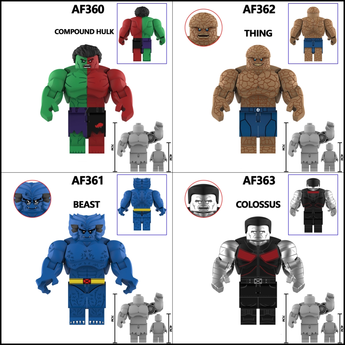 2026 New Superhero Figure Building Blocks