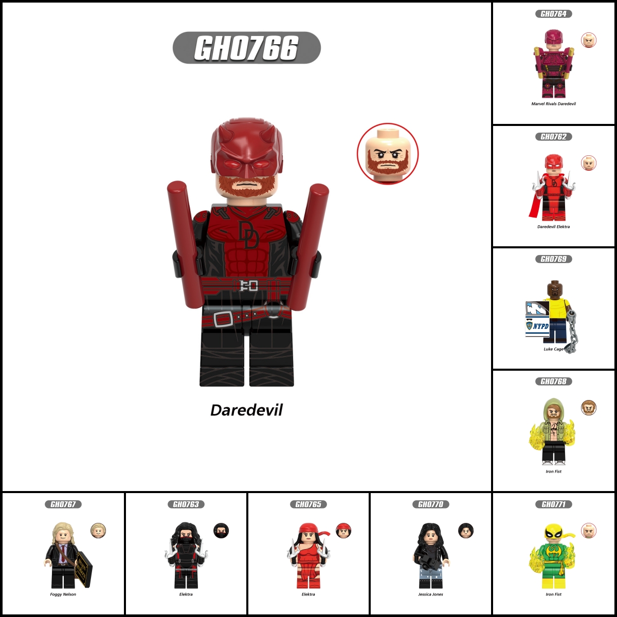 2026 New Superhero Figure Building Blocks