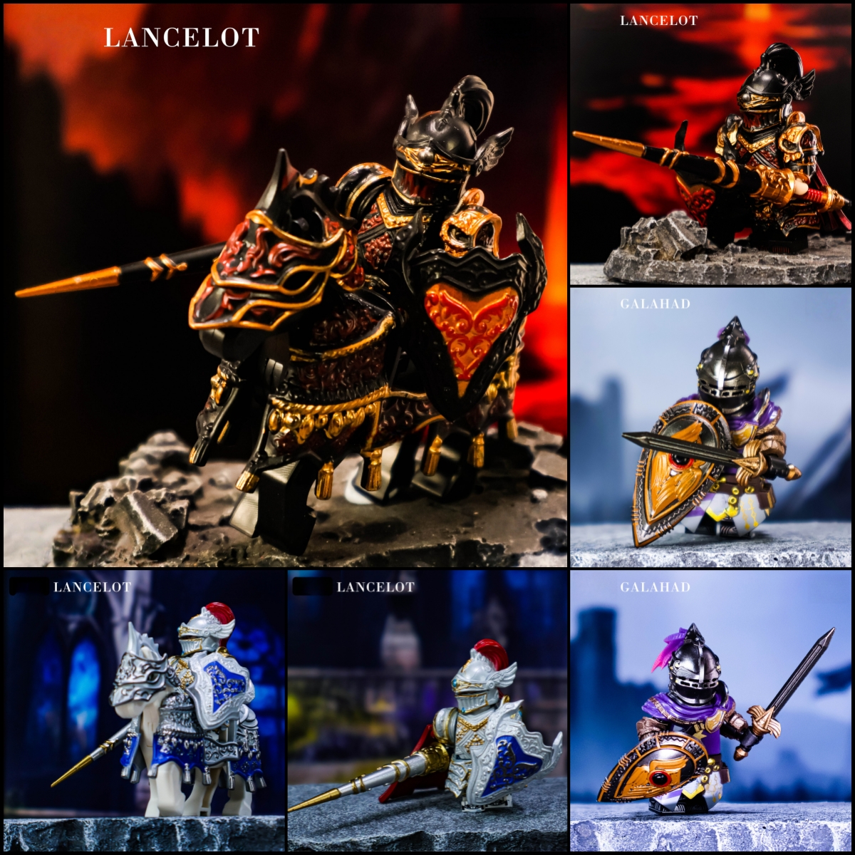 2026 New Middle Ages Knights of the Round Table Figure Building Blocks