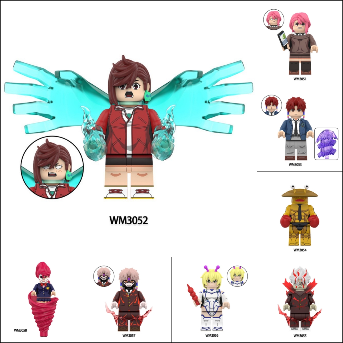 2026 New Dandadan Figure Building Blocks