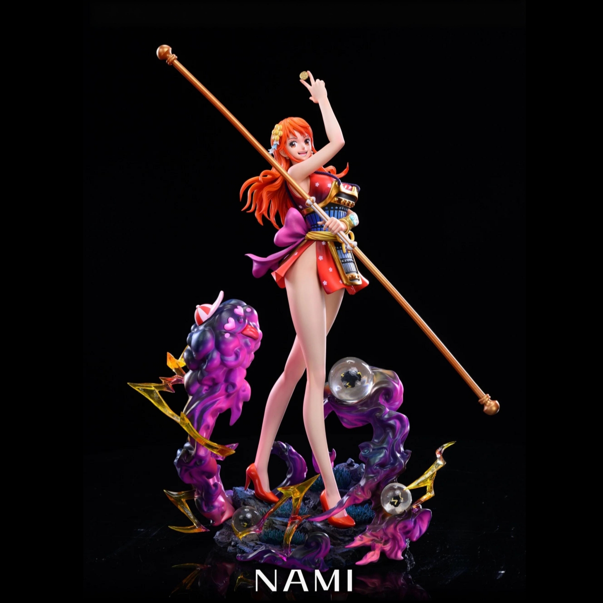 One Piece Onigashima Nami Statue