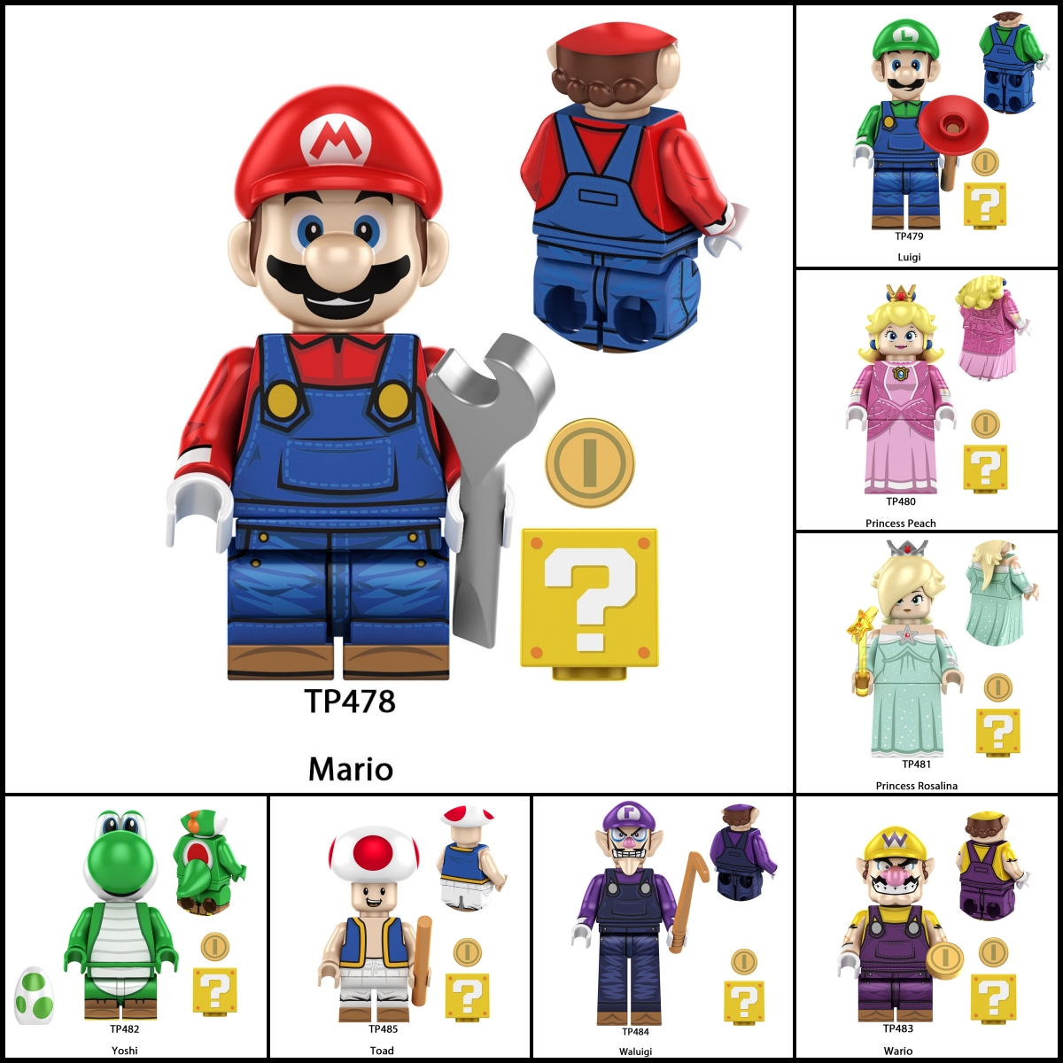2026 New Super Mario Figure Building Blocks