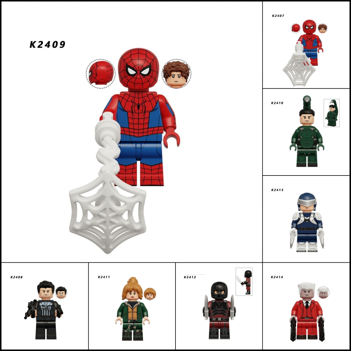 2026 New Superhero Figure Building Blocks