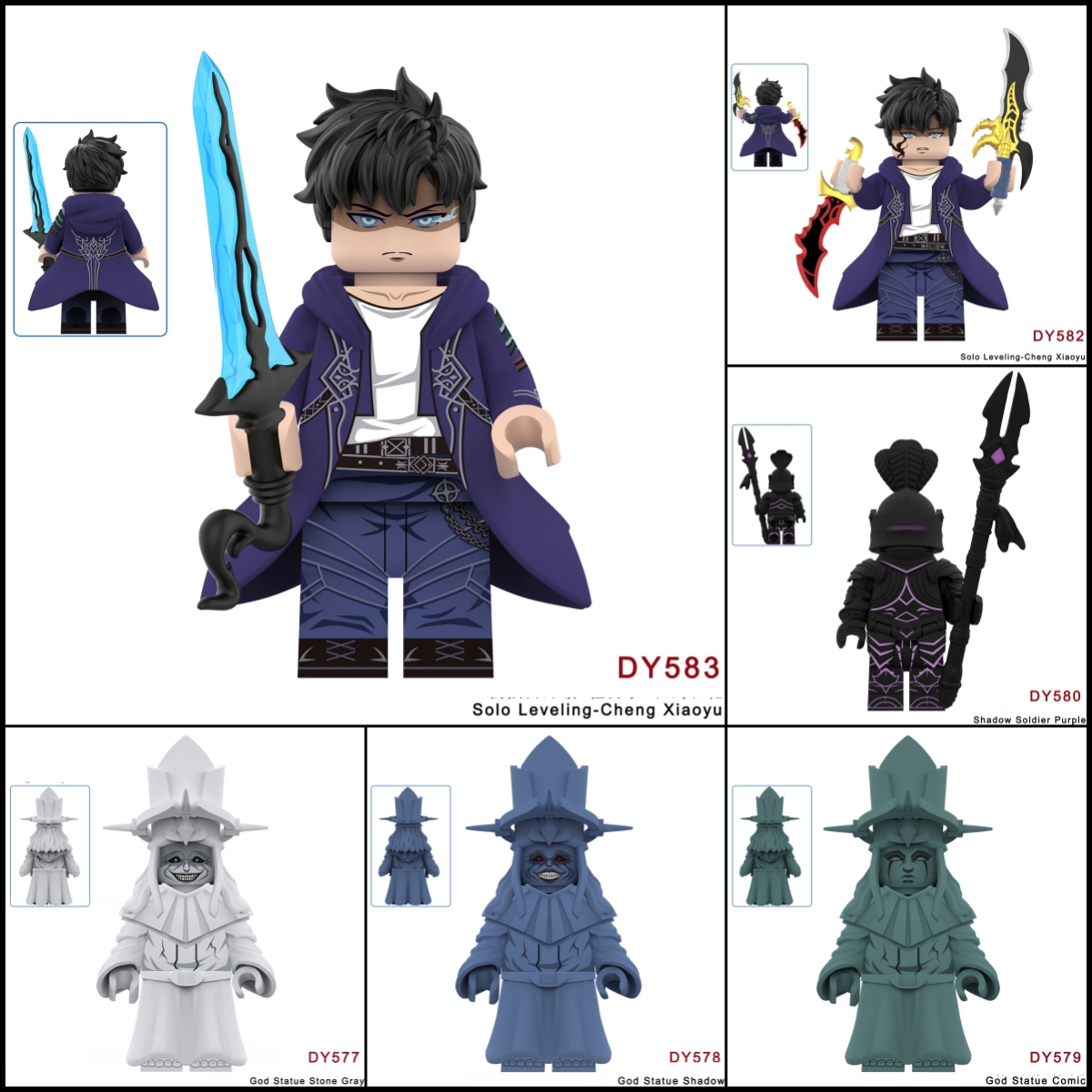 2026 New Solo Series Figure Building Blocks