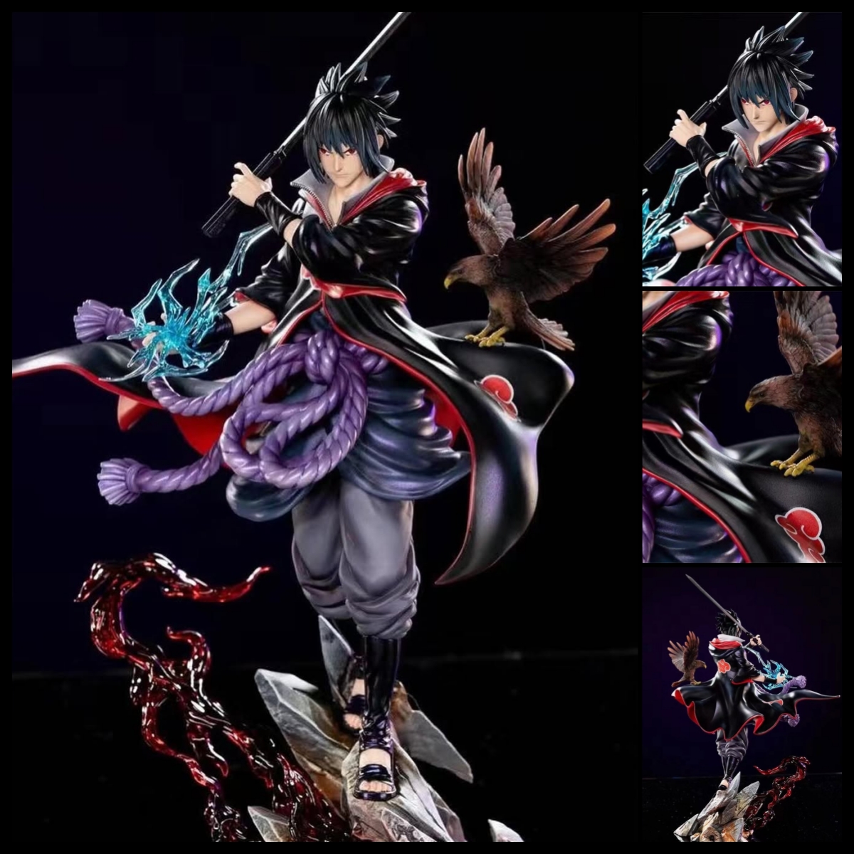 Naruto Taka Uchiha Sasuke Statue