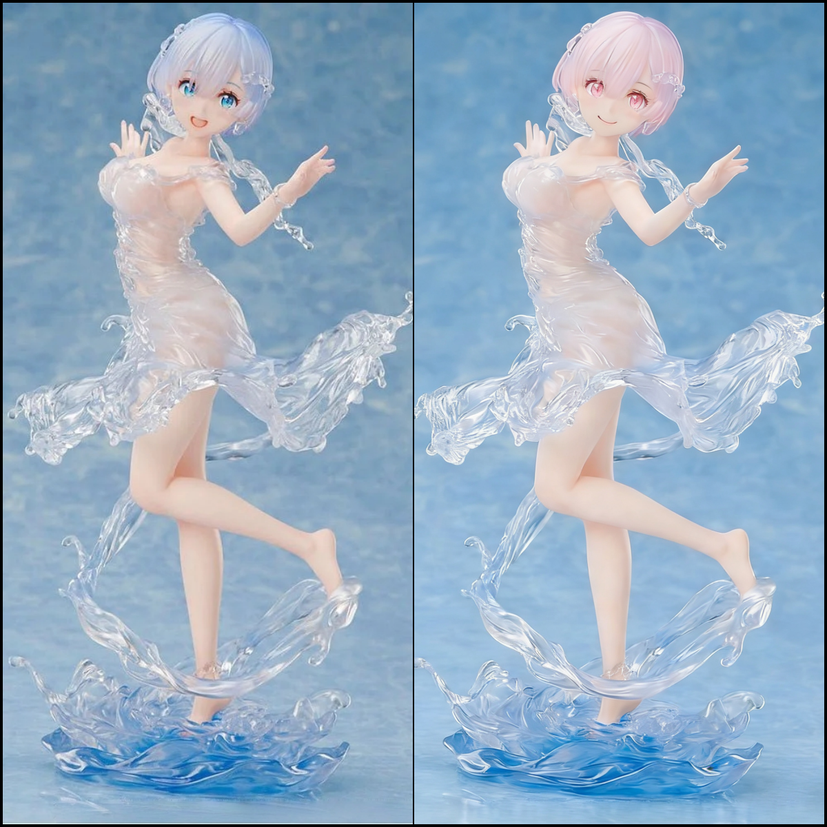 2026 New Re:Zero Aqua Dress Cute Figure
