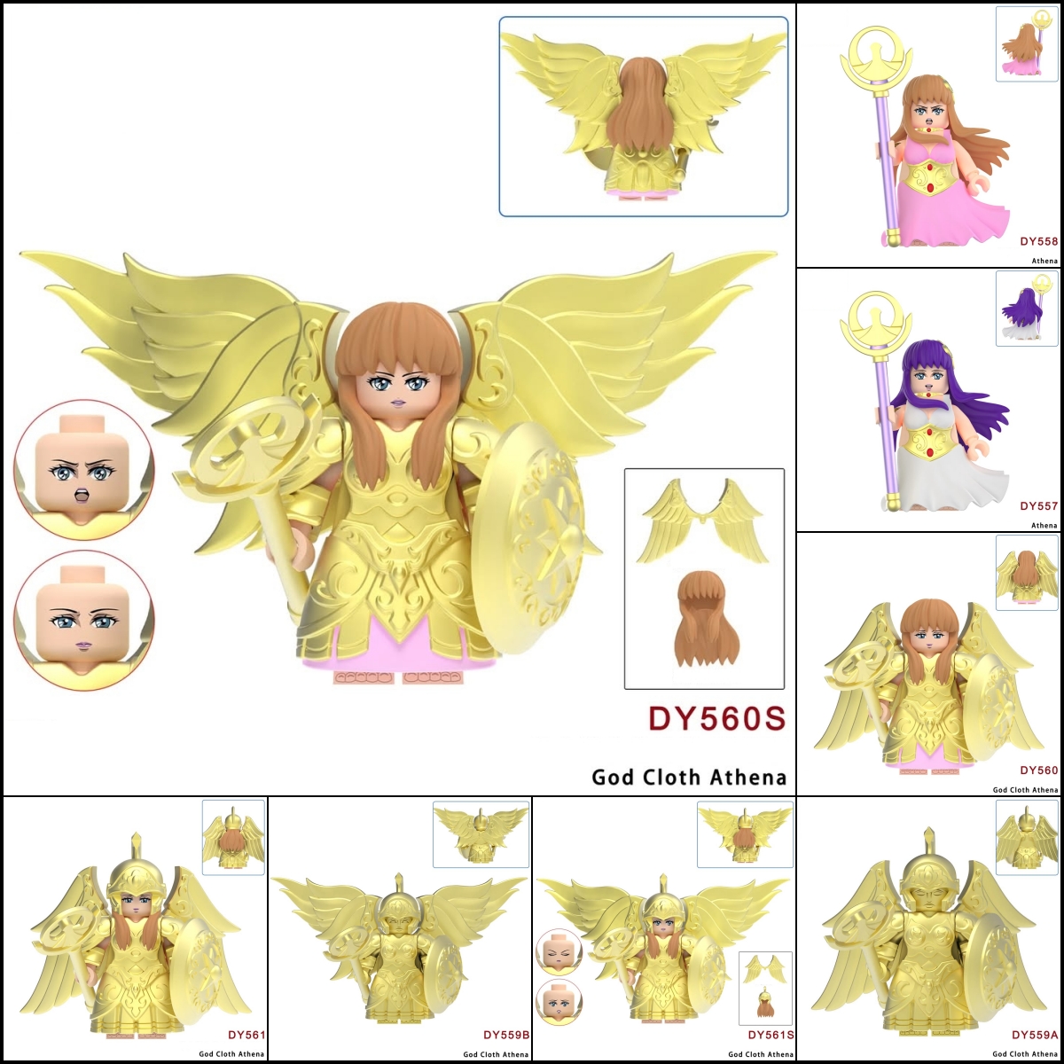2026 New Saint Seiya Athena Figure Building Blocks
