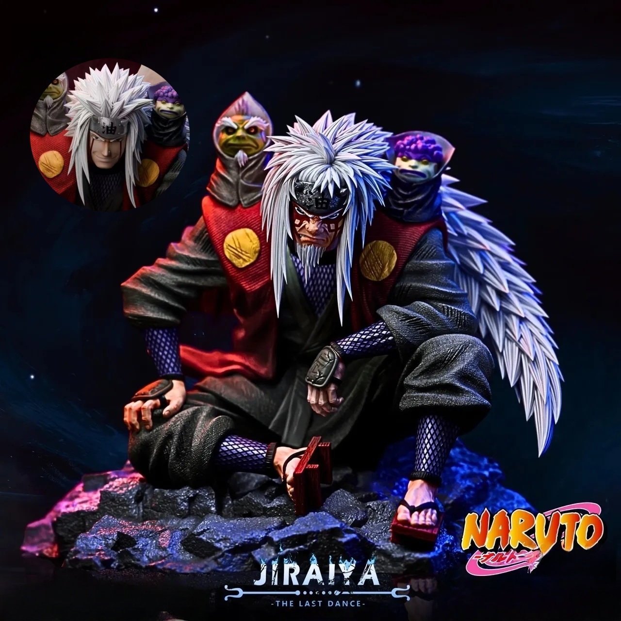 Naruto Jiraiya Sage Mode Statue