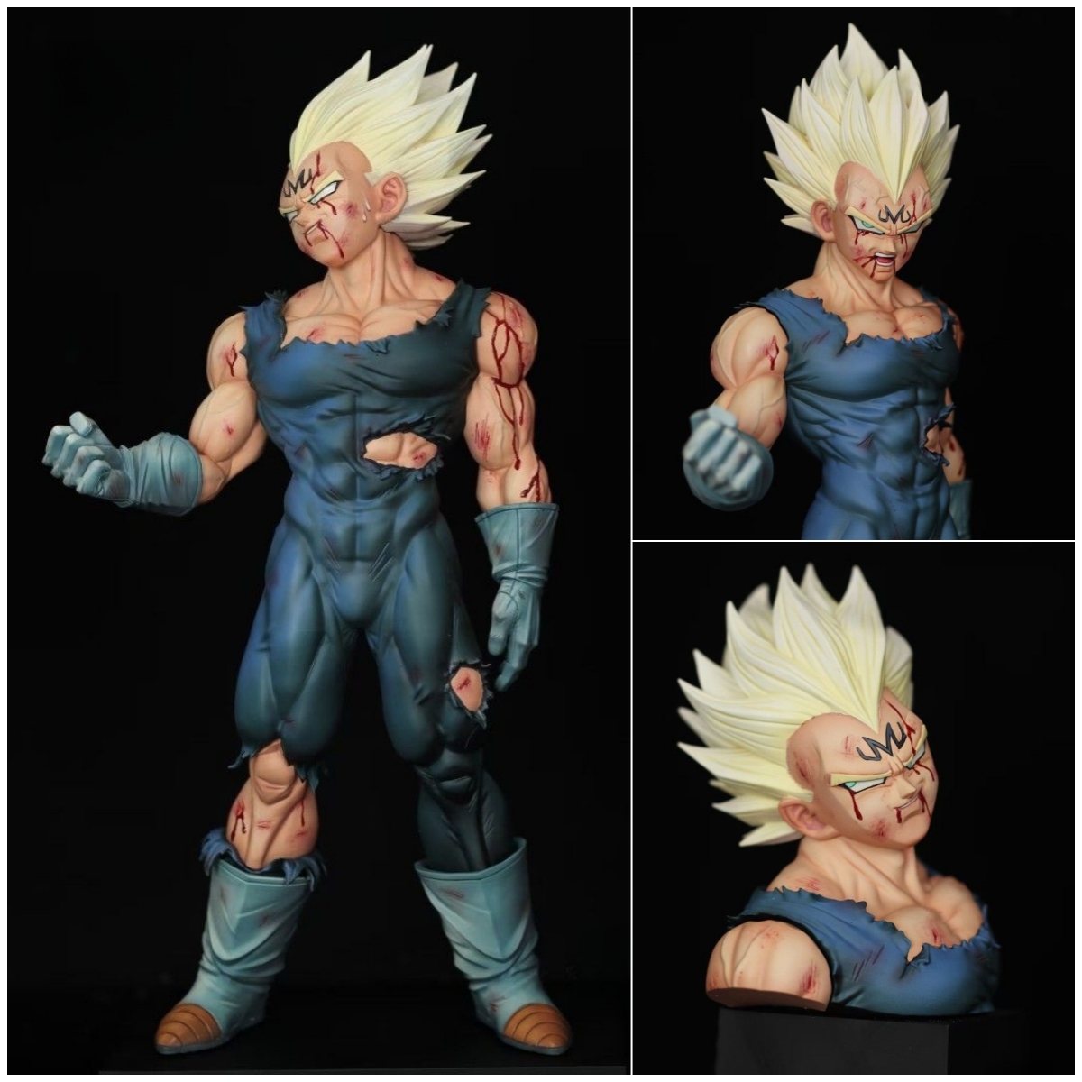 Dragon Ball Z Goodbye Majin Vegeta Statue(Buy 1 Free 1)