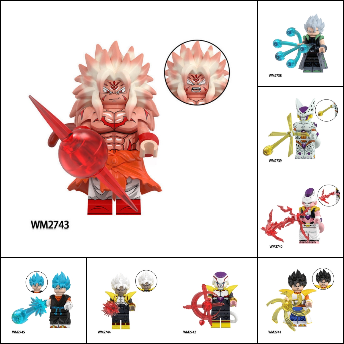 2026 New Dragon Ball Figure Building Blocks