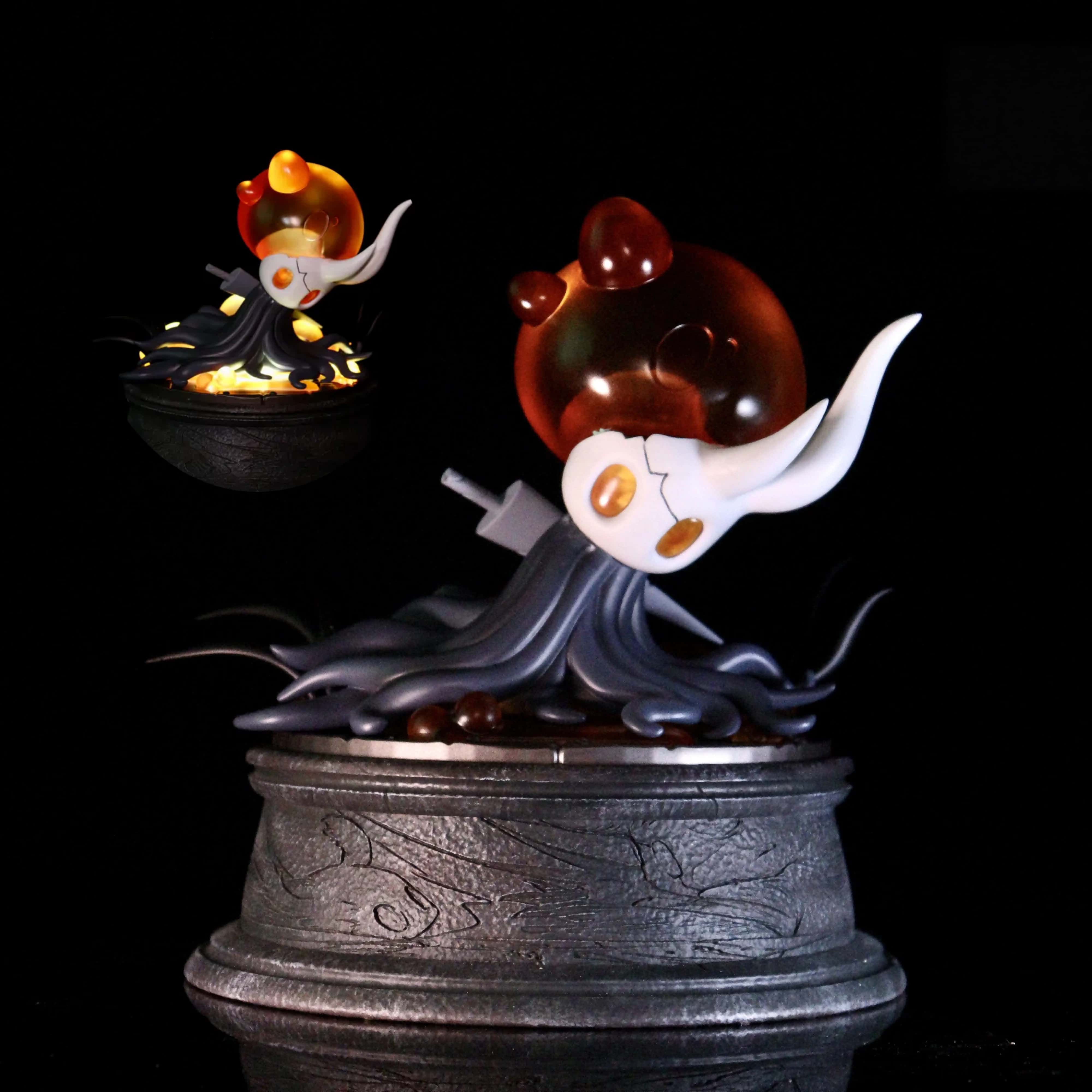 Hollow Knight Broken Vessel With LED Statue
