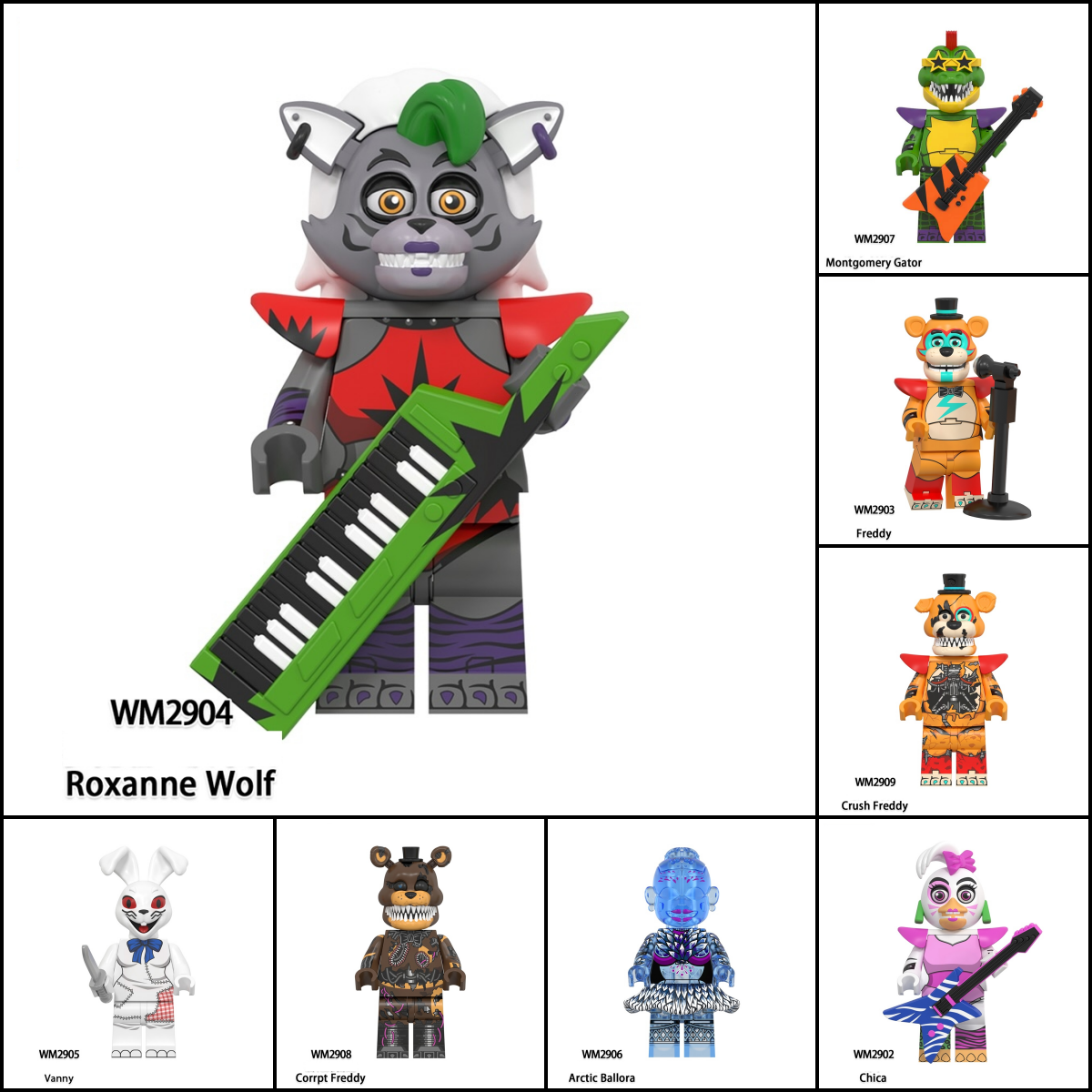 2026 New Five Nights at Freddy's Figure Building Blocks