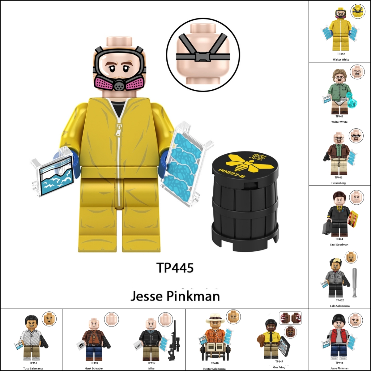 2026 New Breaking Bad Figure Building Blocks