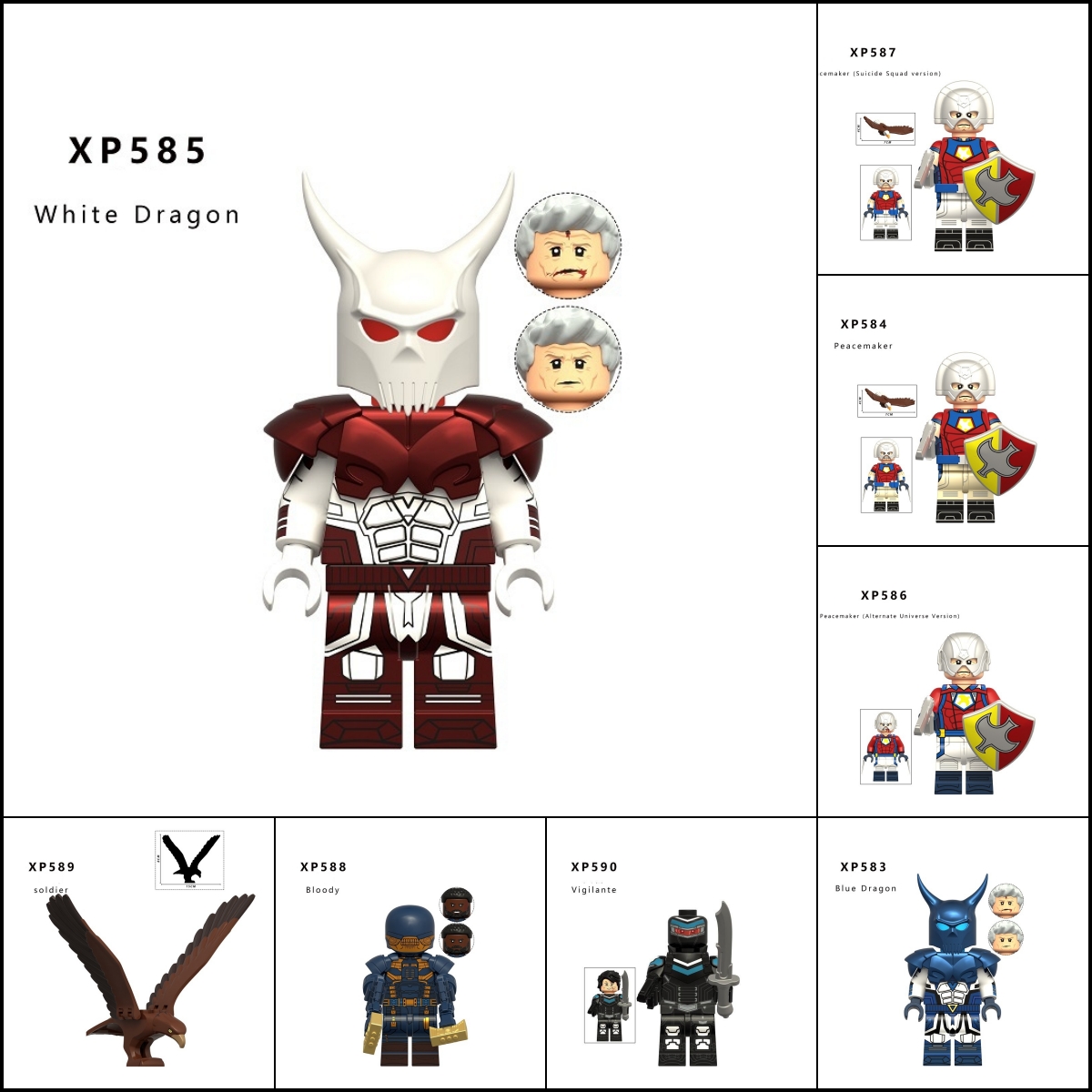 2026 New Peacemaker Figure Building Blocks