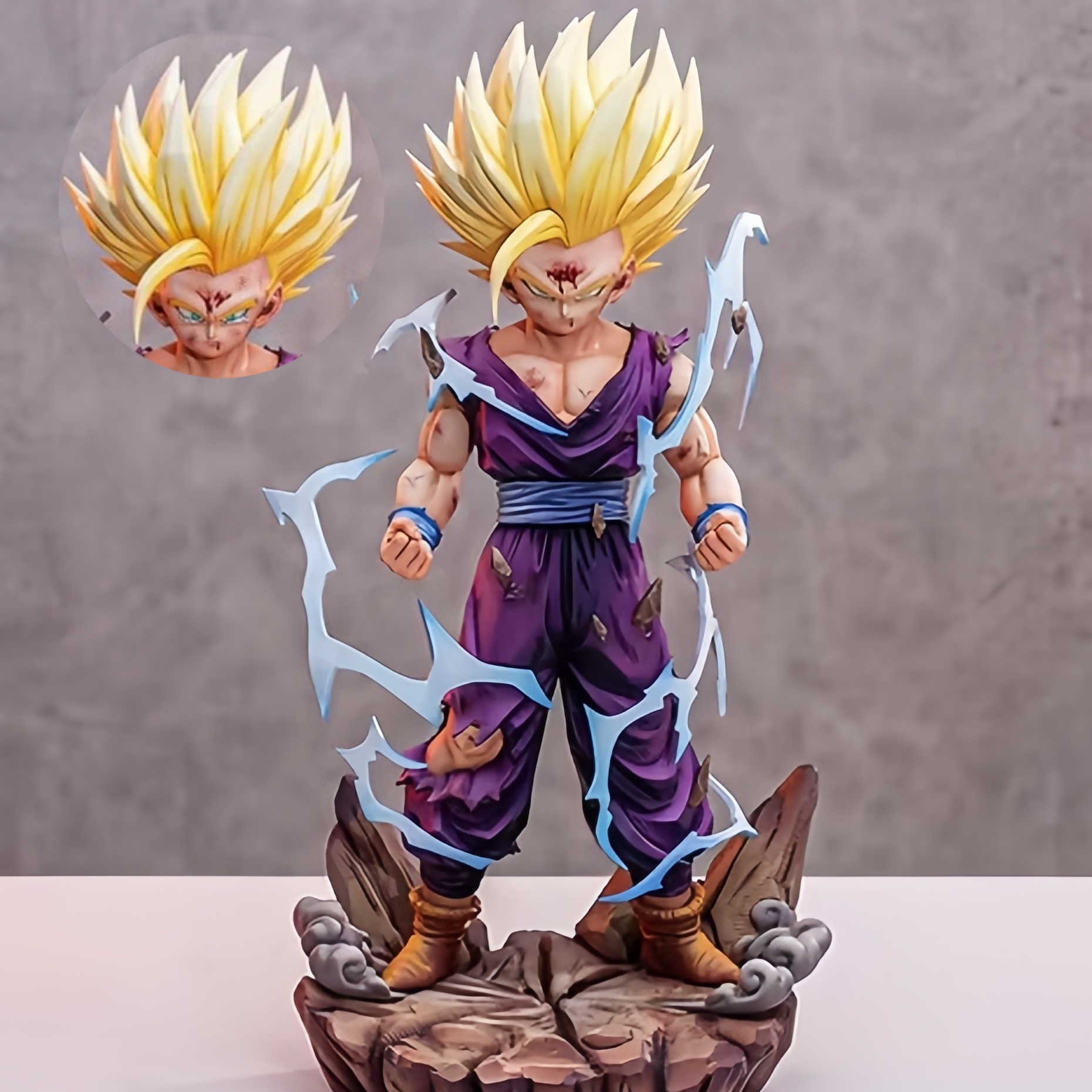 Dragon Ball Z SSJ2 Gohan Statue