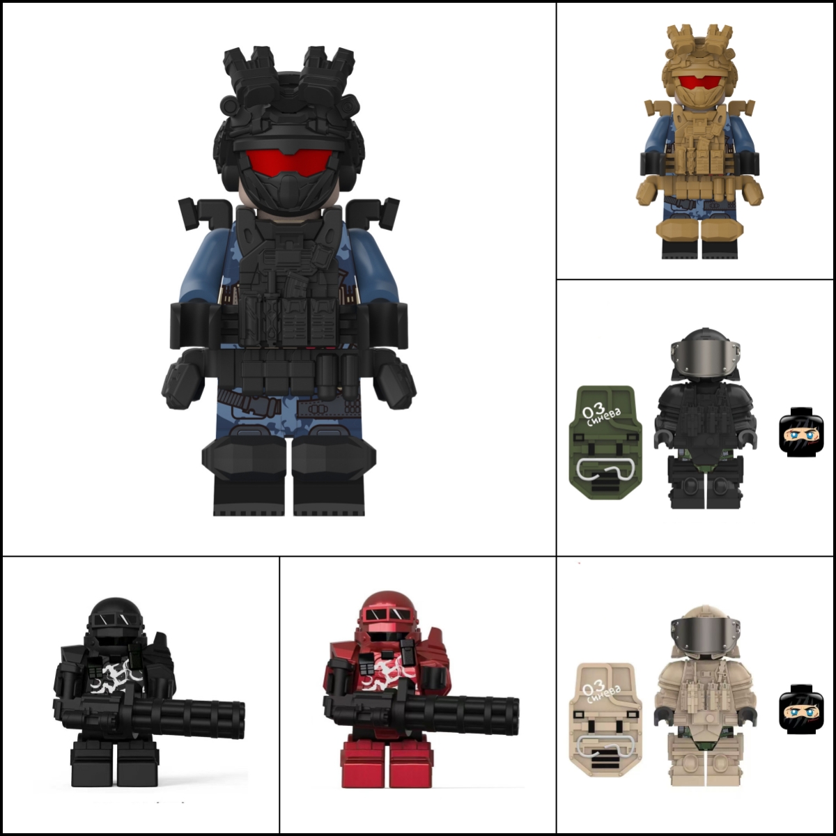 2026 New Delta Force Figure Building Blocks
