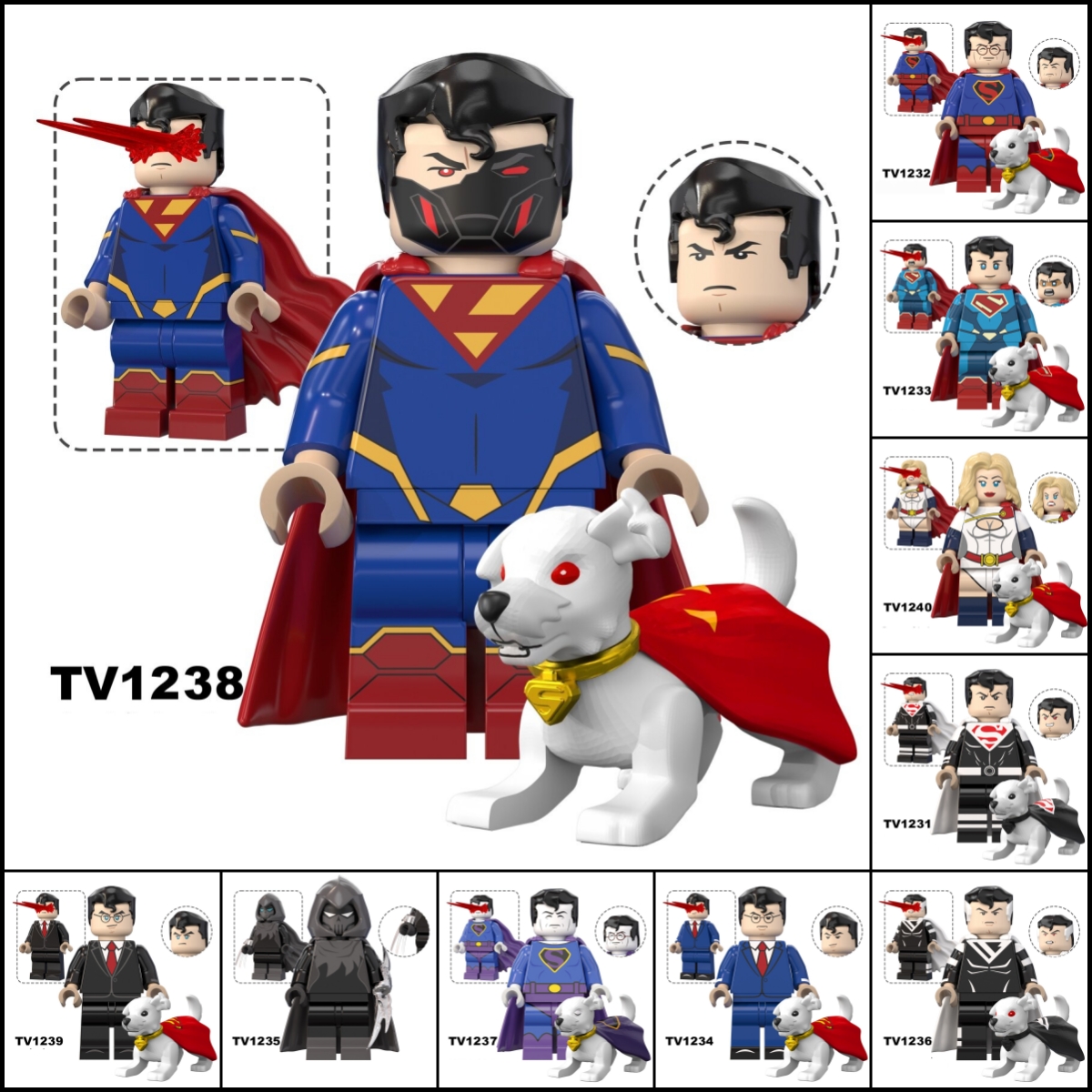 2026 New Superhero Figure Building Blocks