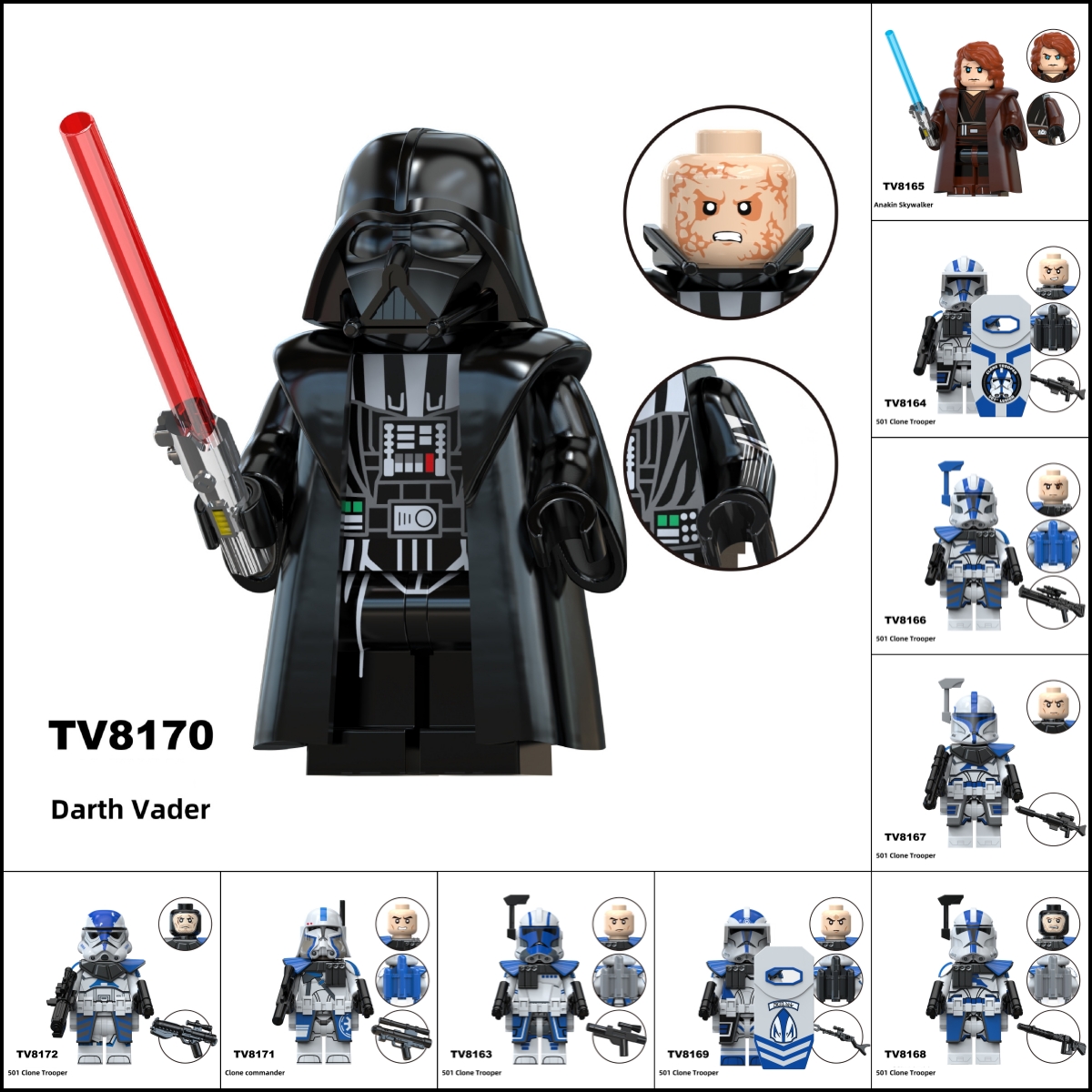 2026 New Star Wars Figure Building Blocks