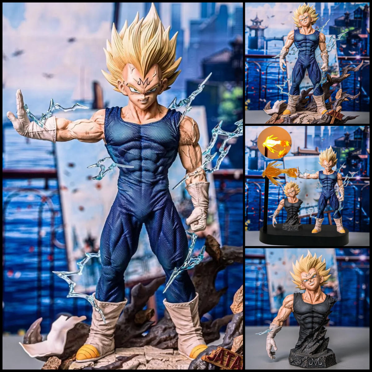 Dragon Ball Z Majin Vegeta Statue(Buy 1 Free 1)