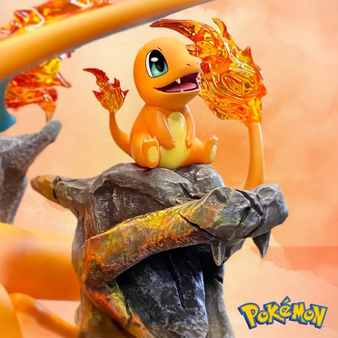 Pokemon Fire Collection Series Statue